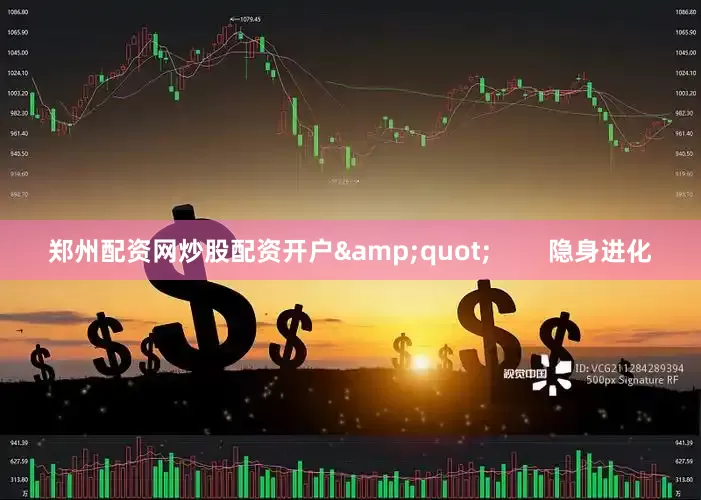 郑州配资网炒股配资开户&quot;        隐身进化